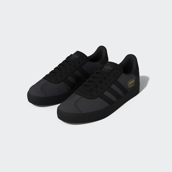 Adidas Gazelle ADV Grey - Black - Gold Metallic