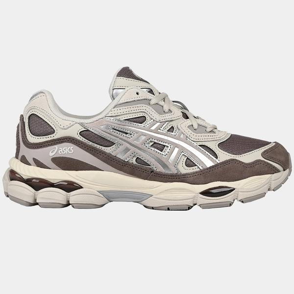 Asics GEL NYC Sportstyle Shoe Cocoa Powder - Pure Silver