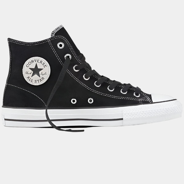 Converse CTAS Pro Hi Core Suede Black - Black - White
