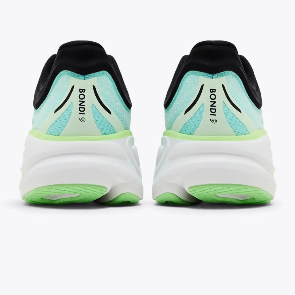 Hoka Bondi 9 Luna Moth Blue Spark