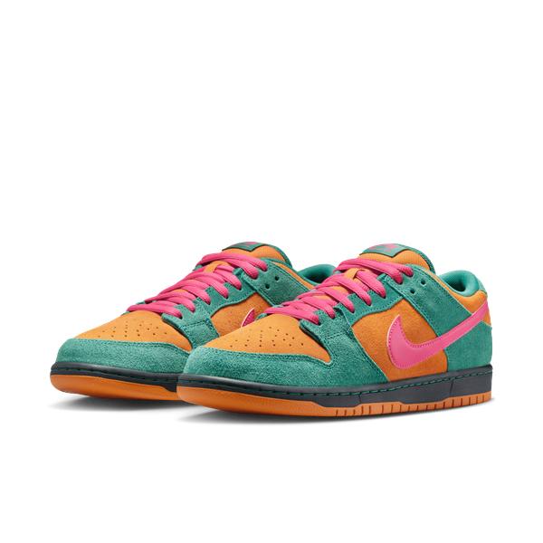 Nike SB Dunk Low Pro Watermelon - Green Noise - Light Curry