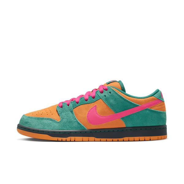 Nike SB Dunk Low Pro Watermelon - Green Noise - Light Curry