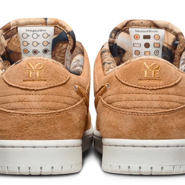 Nike SB x NOTE "Brew and Biscuits" Dunk Low Pro QS Flax-Honeycomb-Summit White-Sail