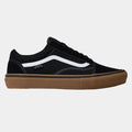 Vans Old Skool Pro Skate Shoes Black - Gum - White