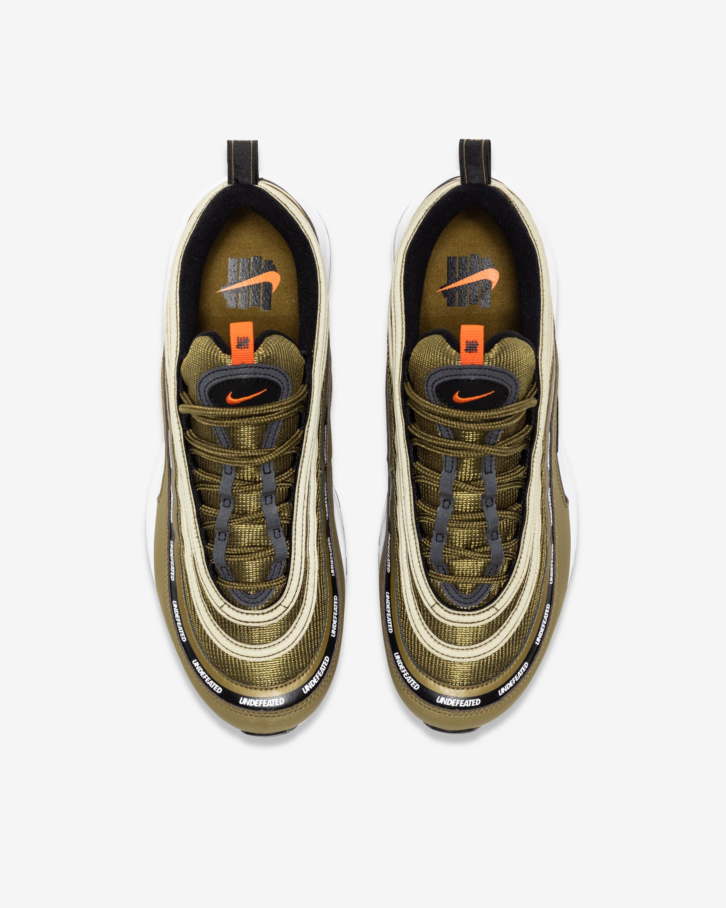 NIKE X UNDEFEATED AIR MAX 97 - MILITIAGREEN/ BLACK/ ORANGEBLAZE